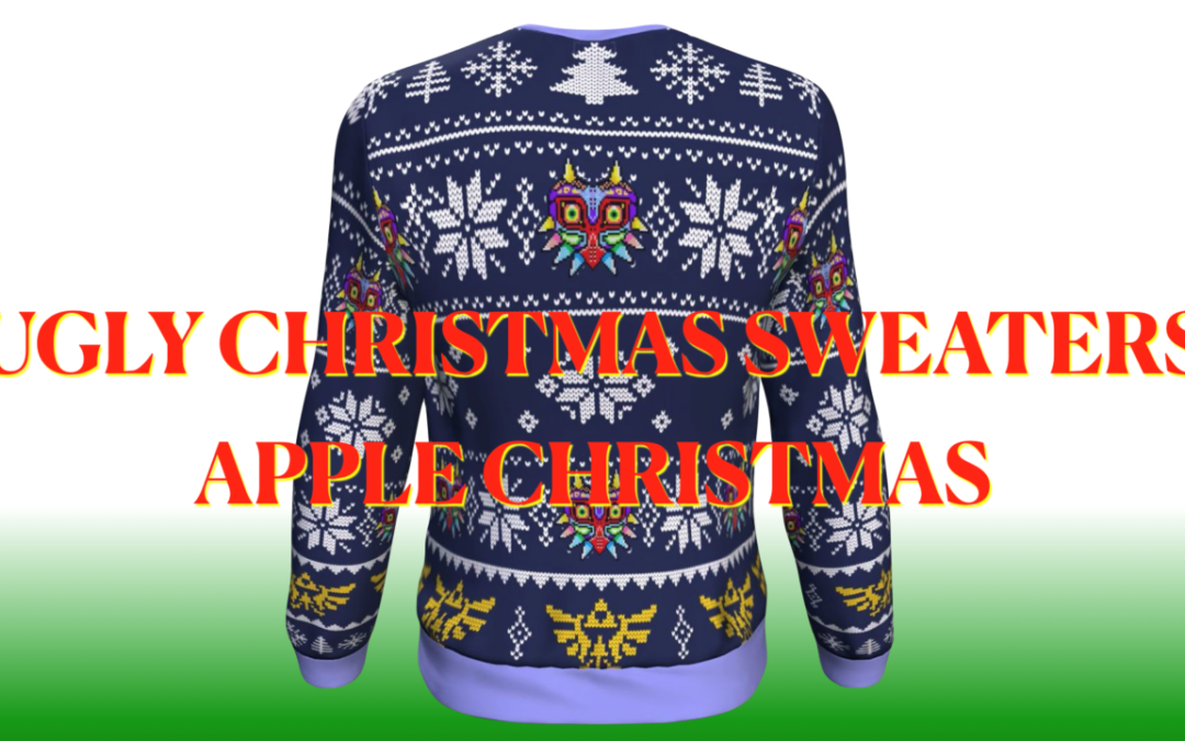 Ugly Christmas Sweaters: Apple Christmas