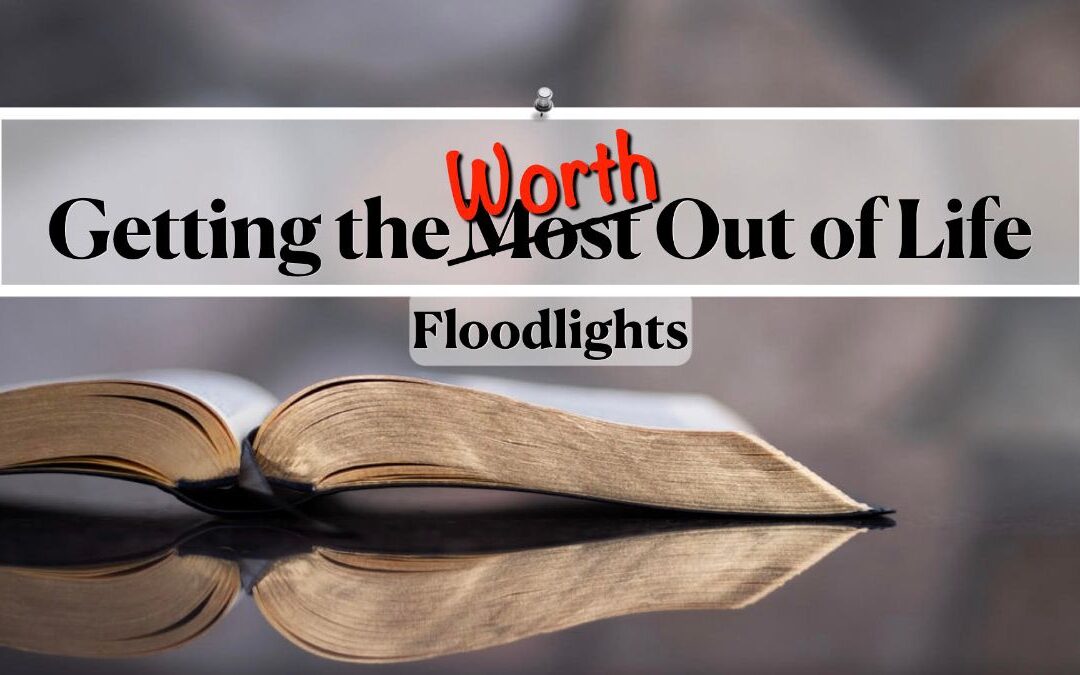 Getting the Worth Out of Life: Floodlights